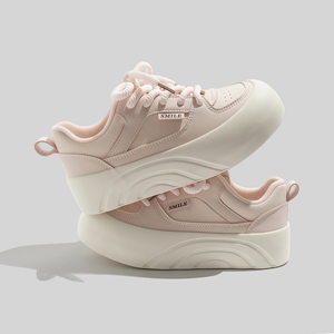 <span class=keywords><strong>Zapatillas</strong></span> deportivas de plataforma estilo coreano para <span class=keywords><strong>mujer</strong></span>, novedad primavera 2026, versátiles, informales, blancas, para estudiantes. - Product Image 1