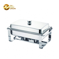 Équipement de cuisine de haute qualité marmite service chauffant traiteur acier inoxydable nourriture buffet cuisinière chauffe-plat pour hôtel
