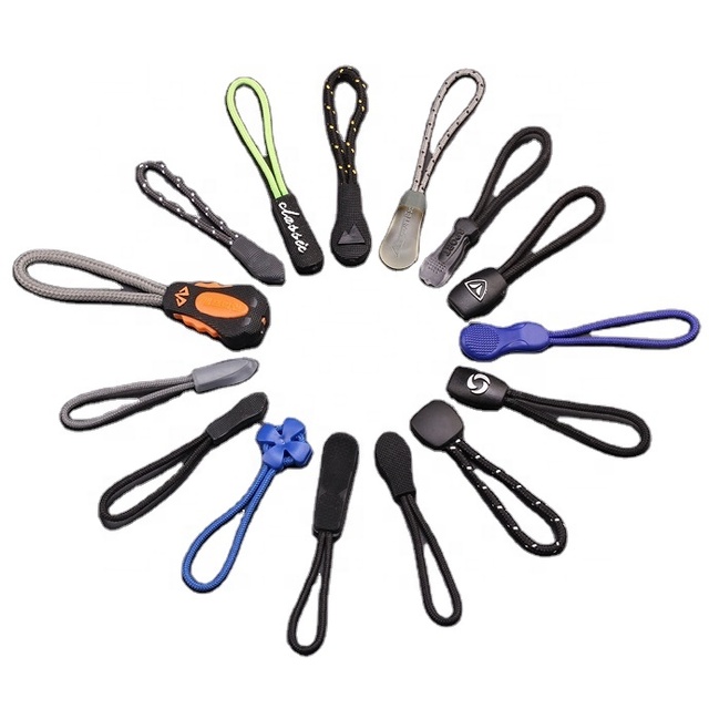 Soft Pvc Plastic Zipper Puller for Bags Pvc Zipper Pull