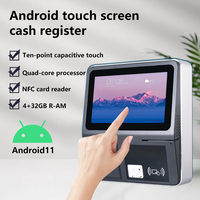 Caja Registradora con Pantalla Táctil de 11.6 Pulgadas, Tableta POS con Sistema Android, Terminal POS, Sistema de Punto de Venta, Impresora, Software NFC SDK