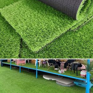 ENVÍO GRATUITO a COREA - Rollo <span class=keywords><strong>de</strong></span> Césped <span class=keywords><strong>Artificial</strong></span> DYG, Tapete Ignífugo, Césped <span class=keywords><strong>Artificial</strong></span> para Terraza, Ancho 2m x Largo 10m - Product Image 3