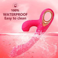 Vibrateur G-Spot Lapin 10 Modes de Vibration & 10 Modes de Succion en Silicone Résistant à l'Eau Rechargeable USB OEM ODM Logo Personnalisé