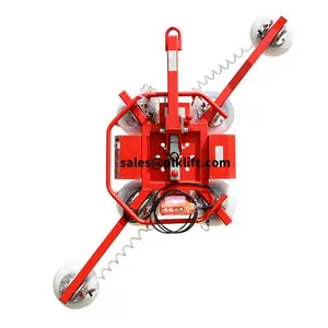 china H type automatic electric vacuum lifter suction cup lifting equipment for install glass