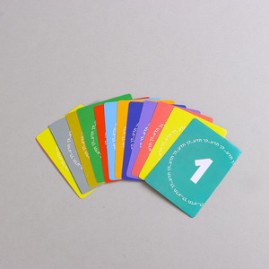 Jeu de société en carton personnalisé OEM pour adultes et enfants, divertissement familial - Éducation STEAM, impression de cartes en papier - Product Image 6