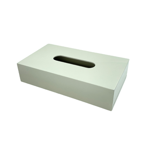 Boîte à mouchoirs décorative en laque faite à la main pour l'hôtellerie haut de gamme et le bureau à domicile, construction en bois durable - Product Image 4