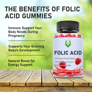 Article populaire : Gommes à l'acide folique avec DFE et acide folique pour soutenir le développement de votre bébé et stimuler naturellement l'énergie - Product Image 4