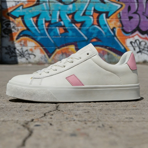 Nuevas Zapatillas Deportivas Casuales de Cuero Genuino para <span class=keywords><strong>Mujer</strong></span> 2026, Ligeras, Antideslizantes y Duraderas con Cordones para Viajes y Caminatas Diarias - Product Image 4