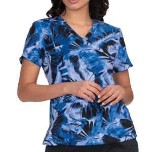 Conjuntos de Uniformes Médicos de Manga Corta Estampados para Mujer, Uniformes de Enfermera OEM, 65% Poliéster, 35% Algodón, Logotipo Personalizado de Bangladés para Uso Hospitalario - Product Image 1