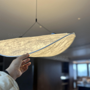 Fábrica al por mayor Tense Tyvek Lámpara colgante Nordic Minimalist Chandelier Interior Lampe Suspensión Tense - Product Image 6