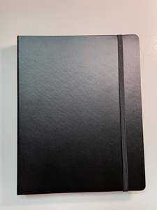 Cuaderno de cuero PU con espiral <span class=keywords><strong>oculta</strong></span>, cuaderno de tapa dura con banda elástica e índice interno, venta al por mayor - Product Image 2