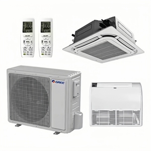 <span class=keywords><strong>Prix</strong></span> d'usine R410A Cassette commerciale à faible bruit plafond de sol unité de climatisation canalisée 24000btu lumière commerciale AC - Product Image 2