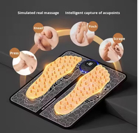 Masseur de pieds électrique vibrant avec coussin de massage simulé pour un massage profond et soulager la fatigue