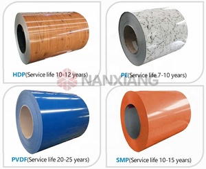 Ppgi cuộn dây prepainted thép mạ kẽm sắt bobina de acero <span class=keywords><strong>ppgl</strong></span> tấm nhúng nóng dx51d z275 bảng trắng dày màu tráng CuộN - Product Image 2