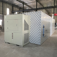 Plc Controle Industriële 500Kg-1000Kg Fruit Groenten Droogmachine Fruit Dehydrator Voedsel Warmtepomp Drogers Machines