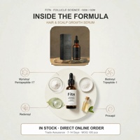 Sérum de croissance capillaire au cuivre et aux peptides GHK-Cu, formule avancée, fortifiant, sans prostaglandine, OEM, étiquette privée, vente en gros