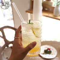 En stock – Tasses à matcha en verre texturé bulles, plusieurs tailles, résistantes à la chaleur, pour matcha glacé, cérémonie du thé et usage quotidien
