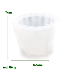 Moule en silicone en gros pour bougies en résine, motif animal mignon, 3D, pour décoration DIY, moule à bougies parfumées - Product Image 4