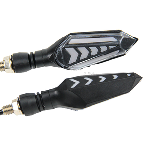 Luces Delanteras de Advertencia Universales de 12V para Scooter Eléctrico, Nuevo Diseño LED con Señal de Giro Fluida para Sistemas de Iluminación de Motocicletas - Product Image 1