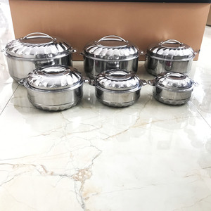 Set Stoples Dapur Grosir 2026, Set Panci Casserole Terisolasi Stainless Steel 3 Pcs/4 Pcs - Product Image 3