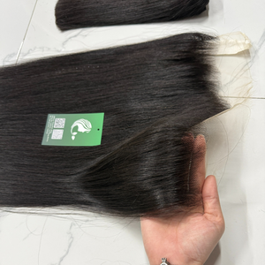 Fermeture en dentelle suisse HD avec cheveux vierges bruts - Design léger, nœuds ultra-fins, cheveux vietnamiens - Product Image 4