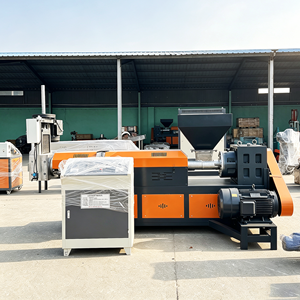 <b>Pellet</b> Extruder Making Unit Zero EVA Foam Blow Molding Waste Post-Consumer <b>Plastic</b> Barrel Regranulator Vendor Single Screw - Product Image 4
