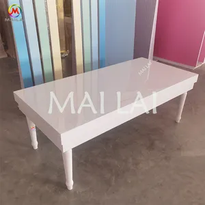 Table rectangulaire en MDF pour enfants, fournitures de fête, table de fête pour enfants pour location, nouvelle collection