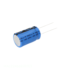 Condensateur traversant à allogènes originaux MAL224668102E3, en aluminium, 1000 µF, 20 %, 63 V, radial - Product Image 1