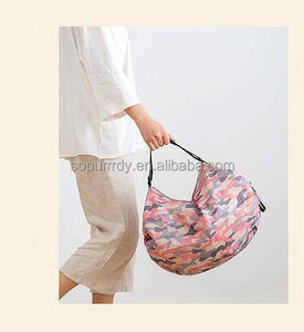 Sacs d'épicerie personnalisés avec logo, grande capacité, recyclables, en polyester, portables, pliables, réutilisables, avec fermeture éclair - Product Image 5