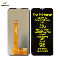 Layar LCD HP M HORSE S22 Hot 40 40pro P70 Smart 9 100 S23 A70+ Langsung dari Pabrik, Berbagai Tipe Tersedia