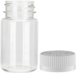 Botella Transparente de PET con Tapa CRC, Envase para Suplementos Farmacéuticos a Prueba de Fugas de Grado Alimenticio - Product Image 3