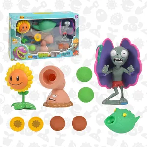 Wholesale PVZ Doll Toy Peashooter Toy Plants Vs Zombies Suppliers Of Children's Toys Set