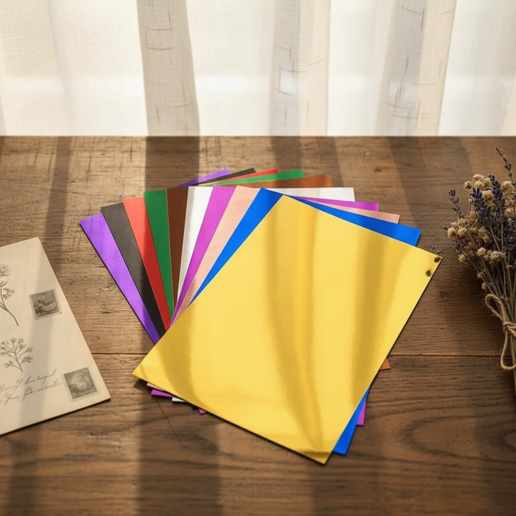 Gold&Silver Metallized Paper/Paperboard/Cardboard for Printing and Packaging