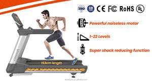 <span class=keywords><strong>Tapis</strong></span> roulant commercial Lijiujia Factory Wholesale AC Motor <span class=keywords><strong>22</strong></span> Auto Incline 24KM Fitness Equipment TFT 200KG - Product Image 6