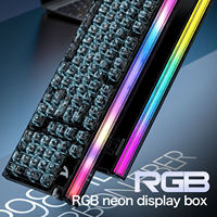 ATTACK SHARK Nouveau Modèle R98 HE Clavier Filaire à Déclenchement Rapide en Fibre de Carbone Forgée avec Interrupteur Magnétique et Bouton RGB Lightbox 8000Hz
