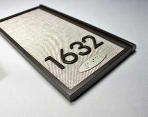 Brandnewsign multifunzionale ADA Wayfinding segni in metallo ADA segni in legno ADA segni con l'alta qualità - Product Image 2