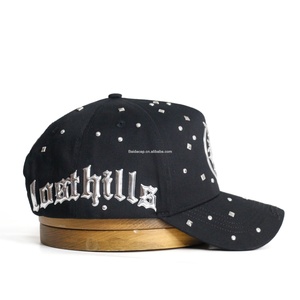 Casquettes 5 panneaux originales Thirty-one 31, casquettes de camionneur en maille et daim, casquettes de baseball avec logo personnalisé YO NO PESCO - Product Image 5