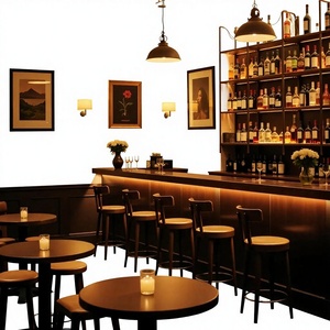 MUYA OEM ODM Ensembles de meubles de <span class=keywords><strong>restaurant</strong></span> modernes en métal, table et chaises, écologiques, durables, livraison rapide - Product Image 1