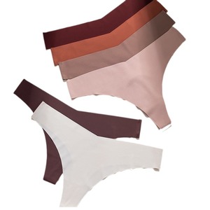 Euro-mỹ qua biên giới thong-nữ eo thấp sexy <span class=keywords><strong>G</strong></span>-<span class=keywords><strong>string</strong></span>, liền mạch một mảnh, hầu như không có quần lót vô hình - Product Image 5