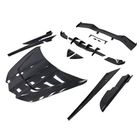 Kit de carrosserie en Fiber de carbone de haute qualité lèvre avant diffuseur arrière jupes latérales aileron arrière pour Chevrolet Corvette C8
