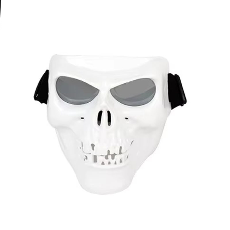skull white frame-mercury film