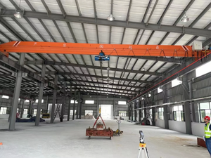 Prezzo di fabbrica FEM gru a ponte a trave singola 3ton 4ton 5ton 10ton 12ton 16 tonnellate con paranco elettrico - Product Image 3