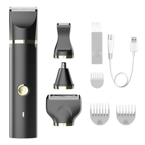 Recortador de barba inalámbrico 2 en 1 para hombres, para el cuerpo <span class=keywords><strong>Afeitadora</strong></span> eléctrica, impermeable, recargable, con bolas, venta al por mayor - Product Image 4