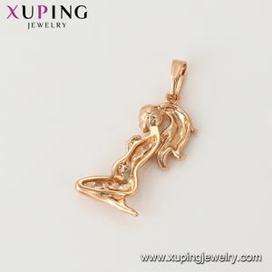 35375 Xuping Nouvelle Offre Spéciale <span class=keywords><strong>Pendentif</strong></span> Bijou 18 carats Mère Enceinte Prenant la Prière du Bébé à Cœur - Product Image 5