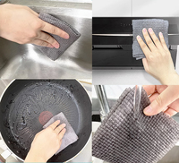 Pas de produits chimiques agressifs OEM personnaliser les torchons pour le filet de lavage de vaisselle de cuisine 2023 plus récent épuisé sur Tiktok