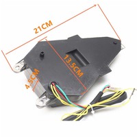 Feu arrière de moto YZF-R6 feu arrière LED 2006-2012 avec feu arrière LED de direction