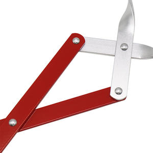 Spatule rouge, outil de raclage, pinces, barbecue, pinces longues, pinces pour le camping en plein air, outils ménagers - Product Image 4