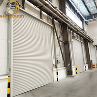 Porte enroulable de style industriel moderne, portes de sécurité en acier, volets roulants coupe-vent pour entrepôt, porte intérieure à volets roulants