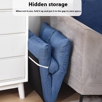 Canapé-lit moderne en tissu mousse pliable dossier inclinable chaise pour dormir chambre baie vitrée Tatami siège Internet
