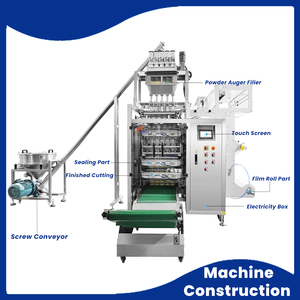 Machine d'emballage automatique multi-voies sachets <span class=keywords><strong>poudre</strong></span> <span class=keywords><strong>de</strong></span> jus boisson instantanée <span class=keywords><strong>lait</strong></span> thé café 10g 20g - Product Image 3