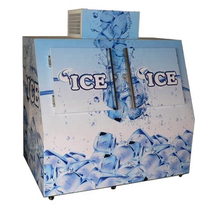 <span class=keywords><strong>Congélateur</strong></span> à glaçons de capacité commerciale, bac de rangement, <span class=keywords><strong>congélateur</strong></span> à porte inclinée pour l'extérieur de la glace - Product Image 1